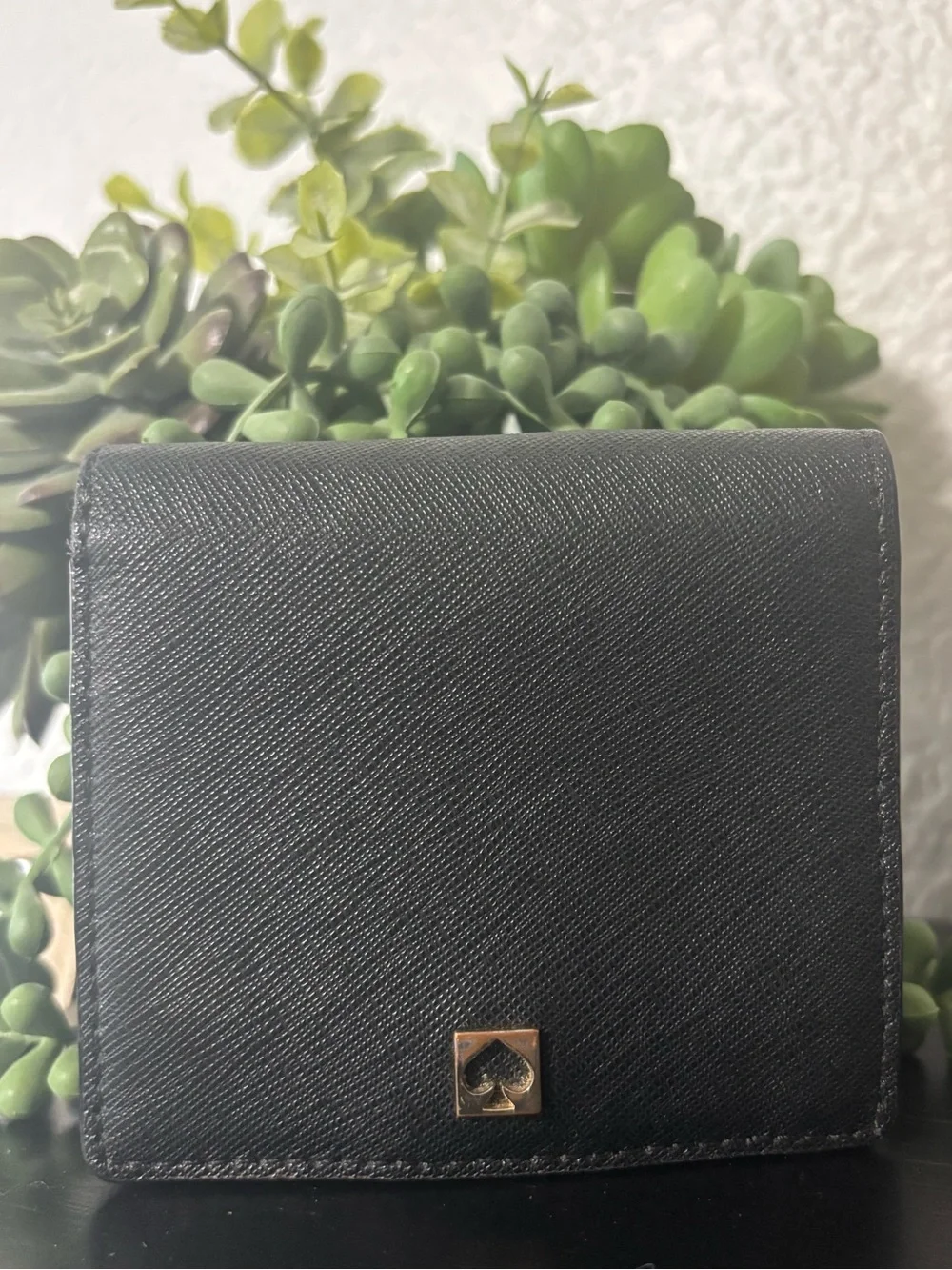Kate Spade Saffiano Leather Compact Wallet